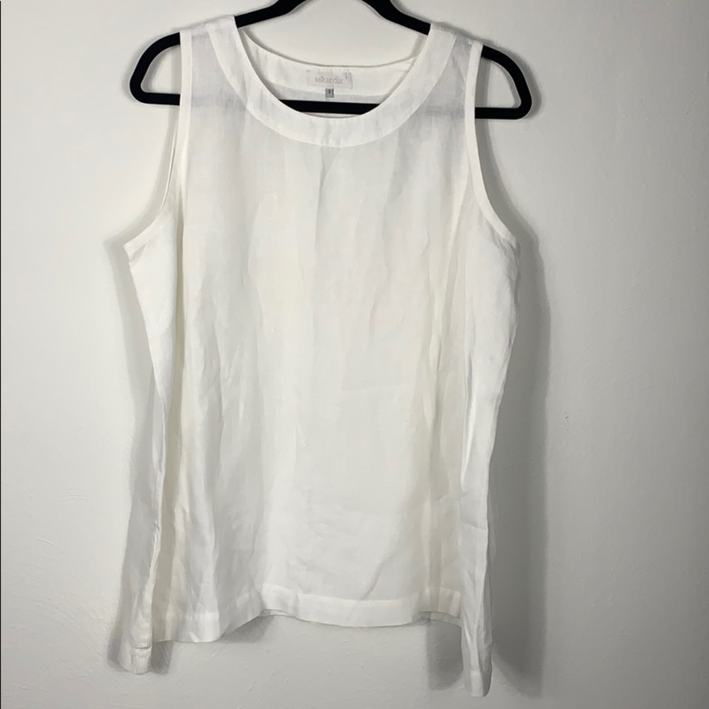 COPY - Eskandar 100% Linen Tank-Top